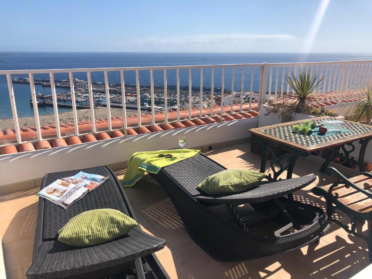 Amazing Sea Views In Cactus Blanco Apartman Los Cristianos  Kültér fotó